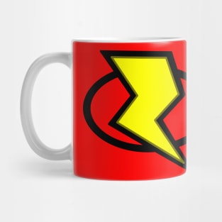 Lightning Bolt Logo - Red Mug